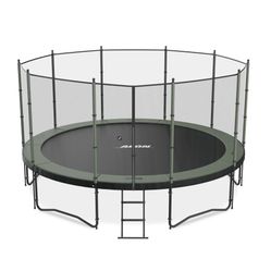 Avon Air 15ft Round Trampoline With Standard Net And Ladder - Brand New