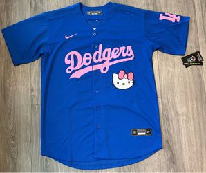 Dodgers Hello kitty blue jersey