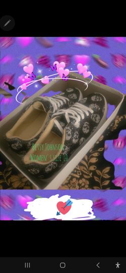 Betsy Johnson Skull Rhinestone Shoes NEW