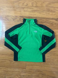 Like new The North Face kids Half-Zip Fleece Pullover size M 10/12