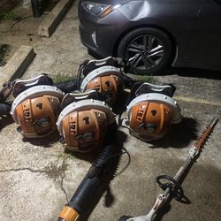 leaf blower and trimmer 