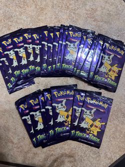 Halloween Pokemon cards. $2 a pack. Or 6 packs for $10