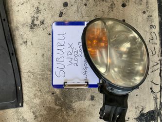 2002 2003 Subaru Impreza WRX front left headlight