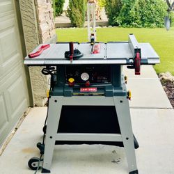 Craftsman 10” 15AMP Table Saw