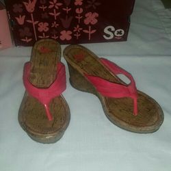 Sandal Wedges Size 7 1/2