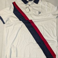 New men's polo Large Short Sleeve Collared Shirt