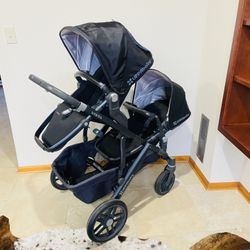 Uppababy Vista Double Stroller black 