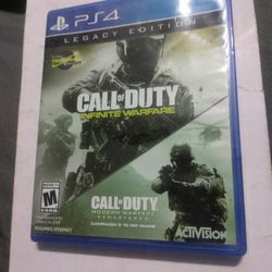 PS4 Game Call Of Duty Infinite Warfare Used