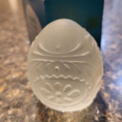 Easter Egg Crystal vintage 1979 figurine