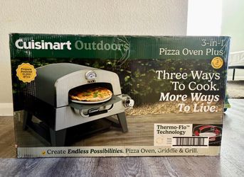 Cuisinart Outdoors 3-1 Pizza Oven Plus