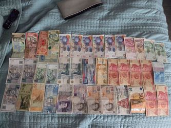 Coins and bills