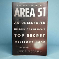 Area 51 An Uncensored History of America’s Top Secret Military Base Paperback