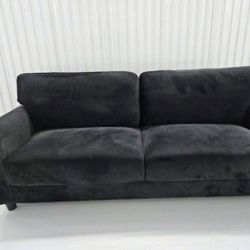Sofa - Black Velvet