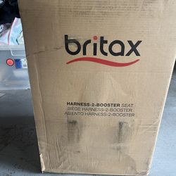 Britax HARNESSED BOOSTER, Britax GROW WITH YOU CT, color/pattern BLACK CONTOUR