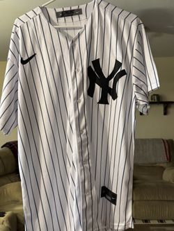 New York Yankees Pinstripes Jersey Adult XL - Blank