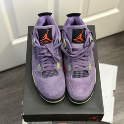 Jordan 4 Canyon Purple Size 9 Men