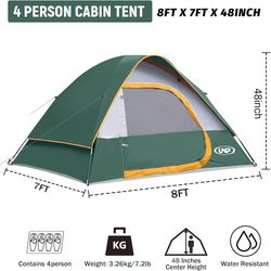 Camping Tent Waterproof Windproof