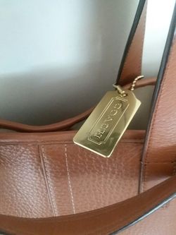 Lg coach travel size bag long strap included