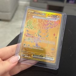 Gold Pikachu Ex
