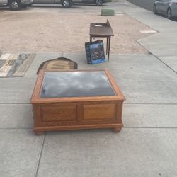 Solid Oak Coffee Table 