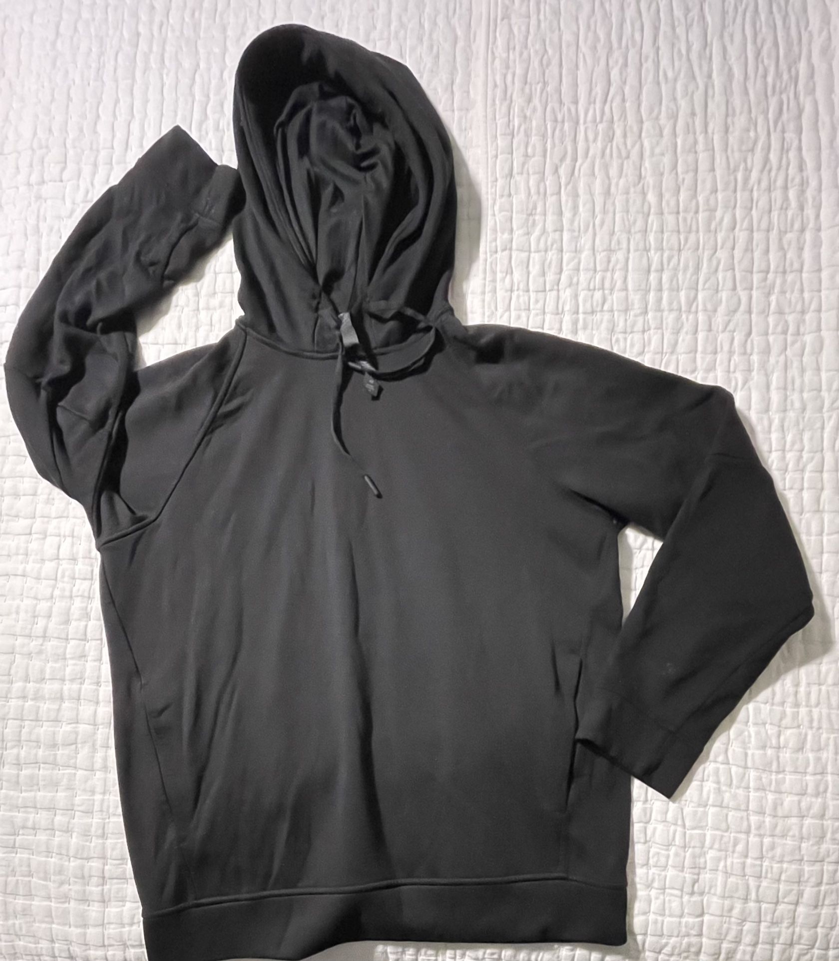 Lululemon City Sweat Pullover Hoodie Black Thermo Sweatshirt Men’s Size S