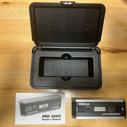 Mitutoyo PRO 3600 Digital Protractor (New)