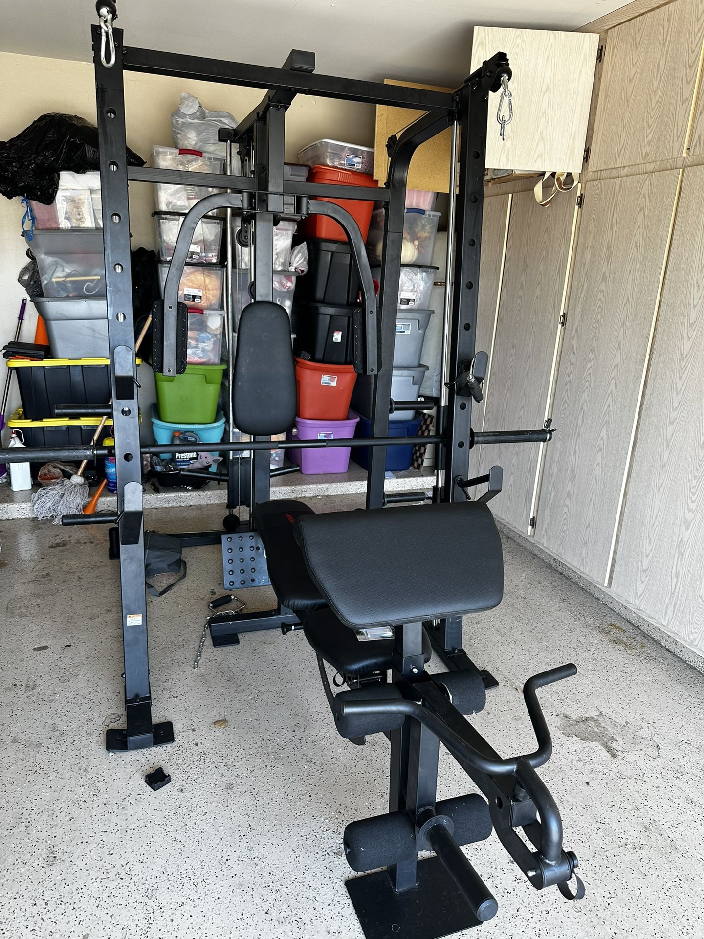 Icon fitness weider outlet pro 8500 smith cage