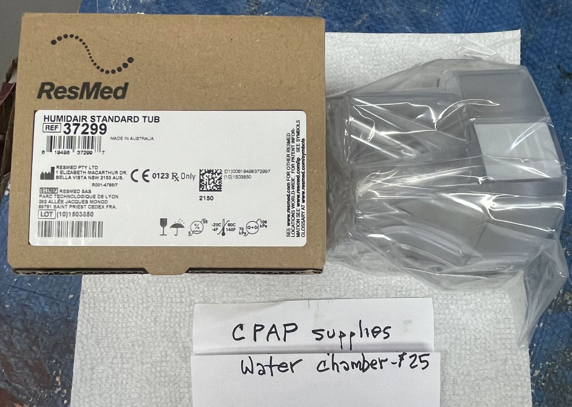 CPAP Supplies Water Chamber $25
