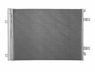 AC Condenser Compatible with 2011-2016 for Ford F-250 Super Duty/2011-2016 for Ford F-350 Super Duty,Radiator Cooling Fan Assembly,Replacement 3936,CN