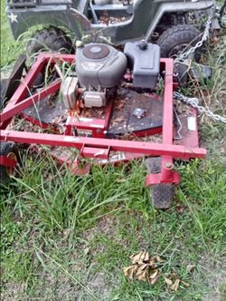 Pull Behind Brush Mower