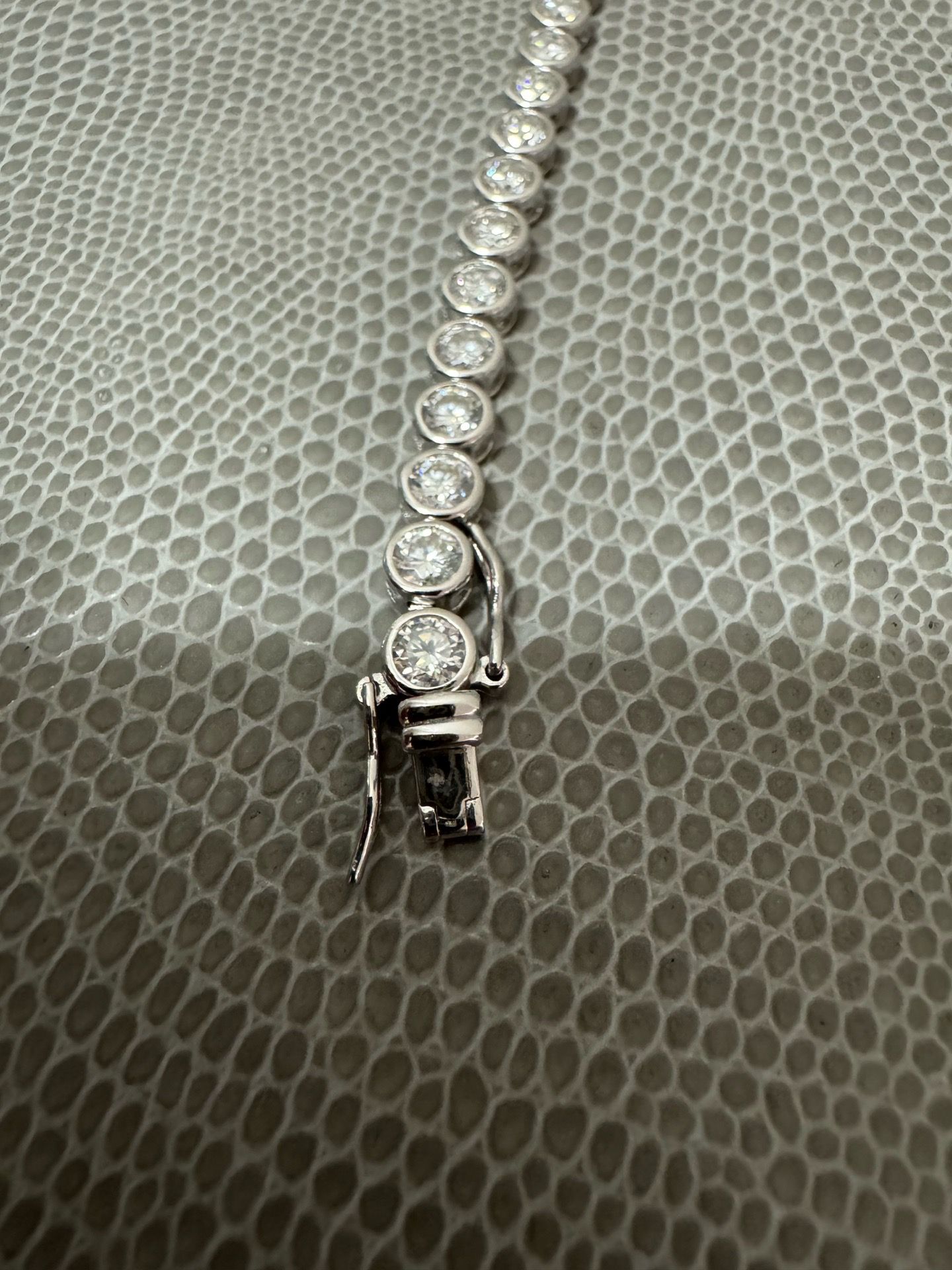 Moissanite women’s tennis bracelet