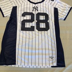 2025 Austin Wells Football Jersey From NY New York Yankees Stadium Size XL