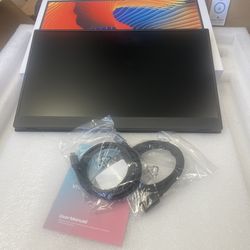 MONITOR- Portable 15.6” Monitor USB C and HDMI