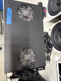 Dual Fan Audio Rack Cooling Unit
