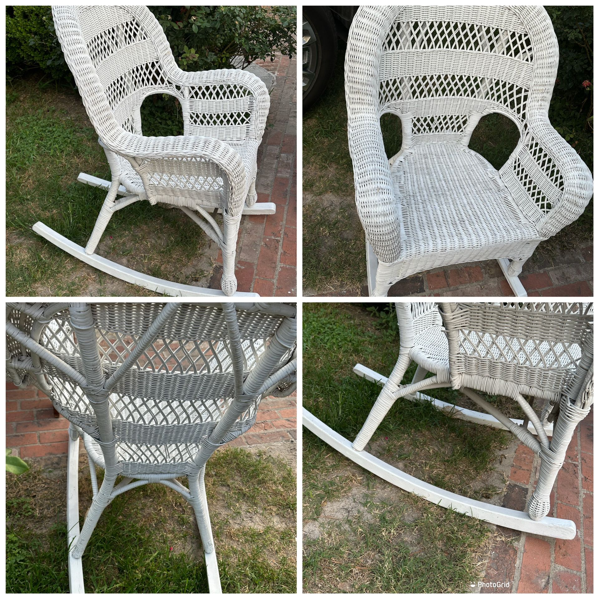 Patio Wicker Rocking Chair