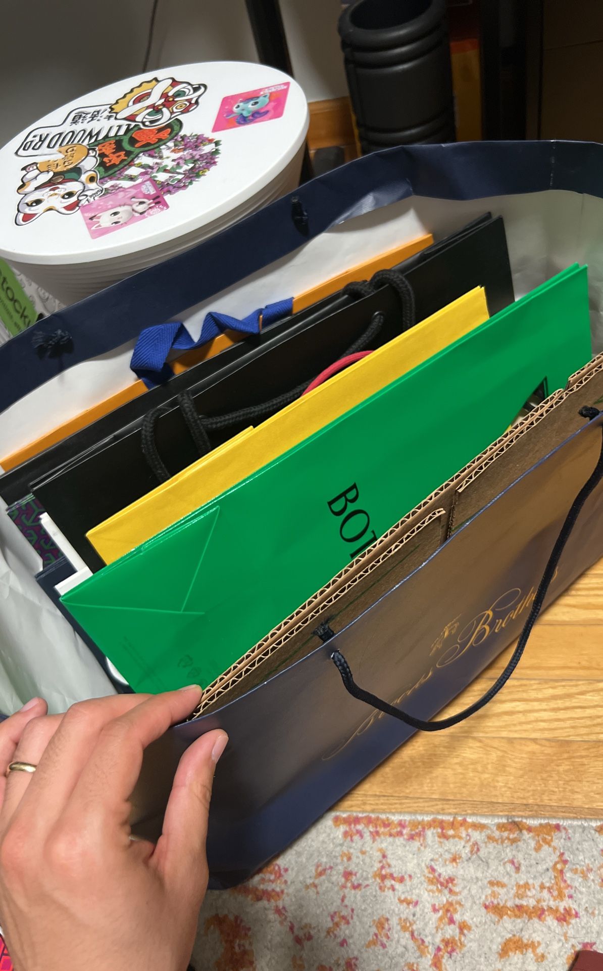 Luxury Designer Shopping Bag Bundle – Louis Vuitton, Cartier, Fendi & More