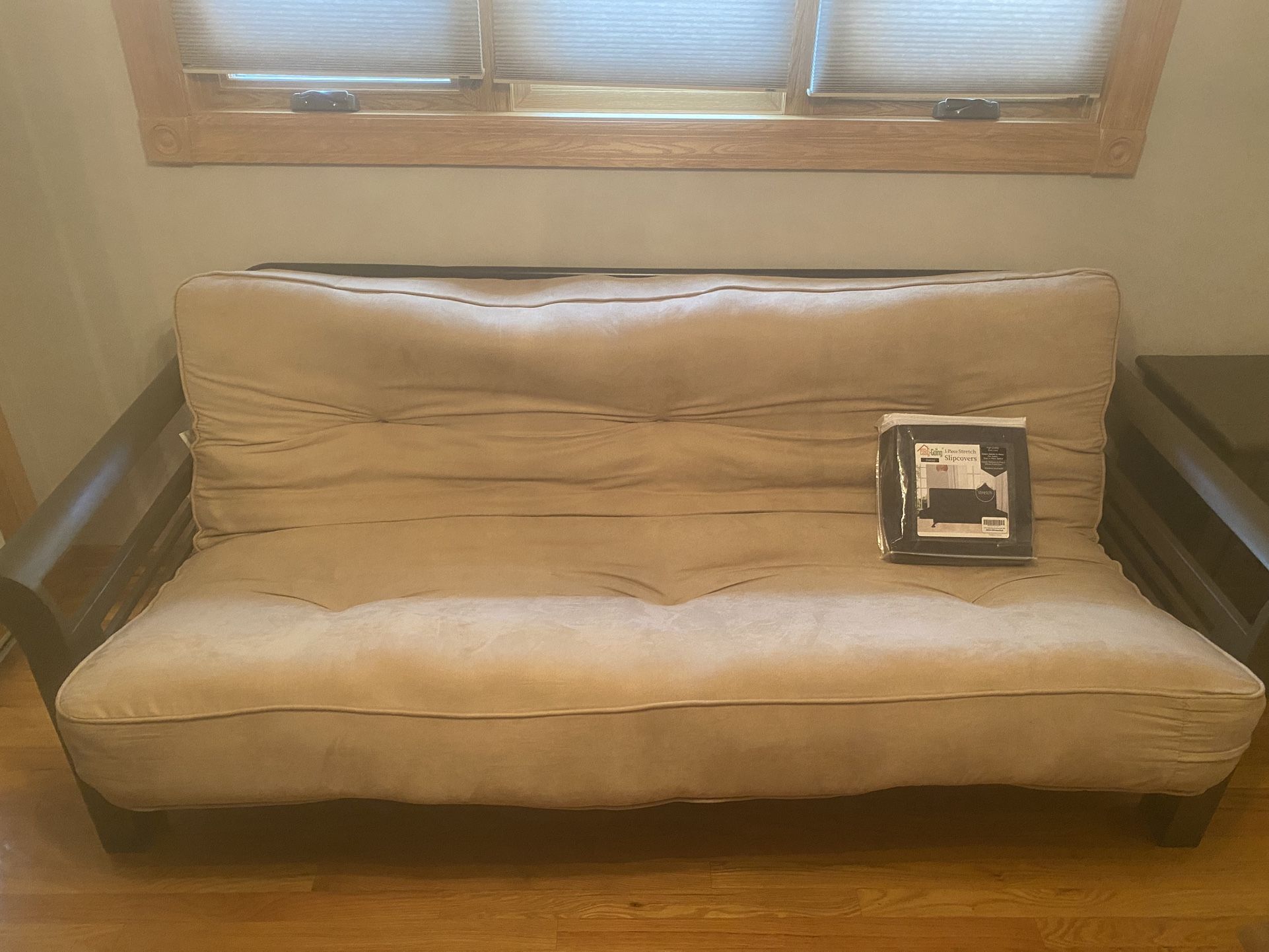 Futon And Side Table