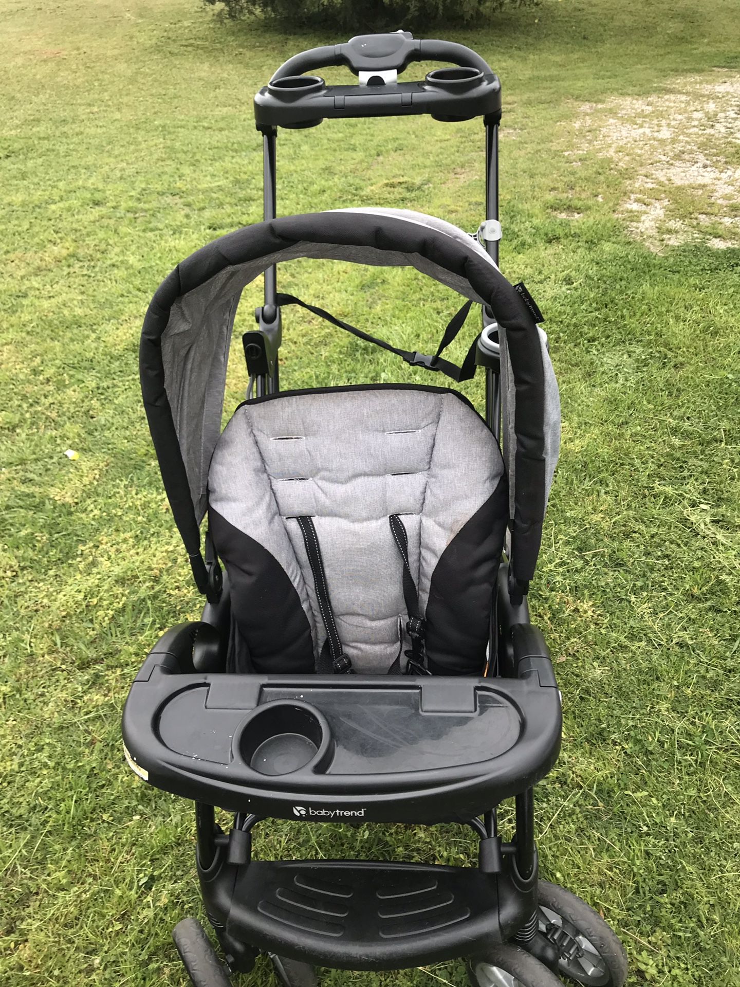 Sit and stand stroller