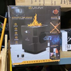 Ukiah Bluetooth Fire Speaker New In Box 