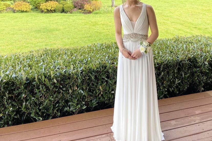 White Prom Dress