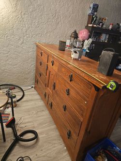 Oak dresser pickup only