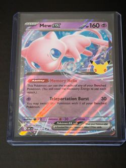 2026 POKEMON 30C EN-30TH CELEBRATION #066 MEW EX