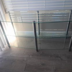 Glass Entertainment Center