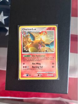 Pokemon TCG Charizard LV. 60 1/99 Arceus Holo Rare