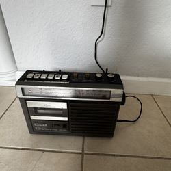 Vintage  Sony recorder. Model CFM 313-S. Working 