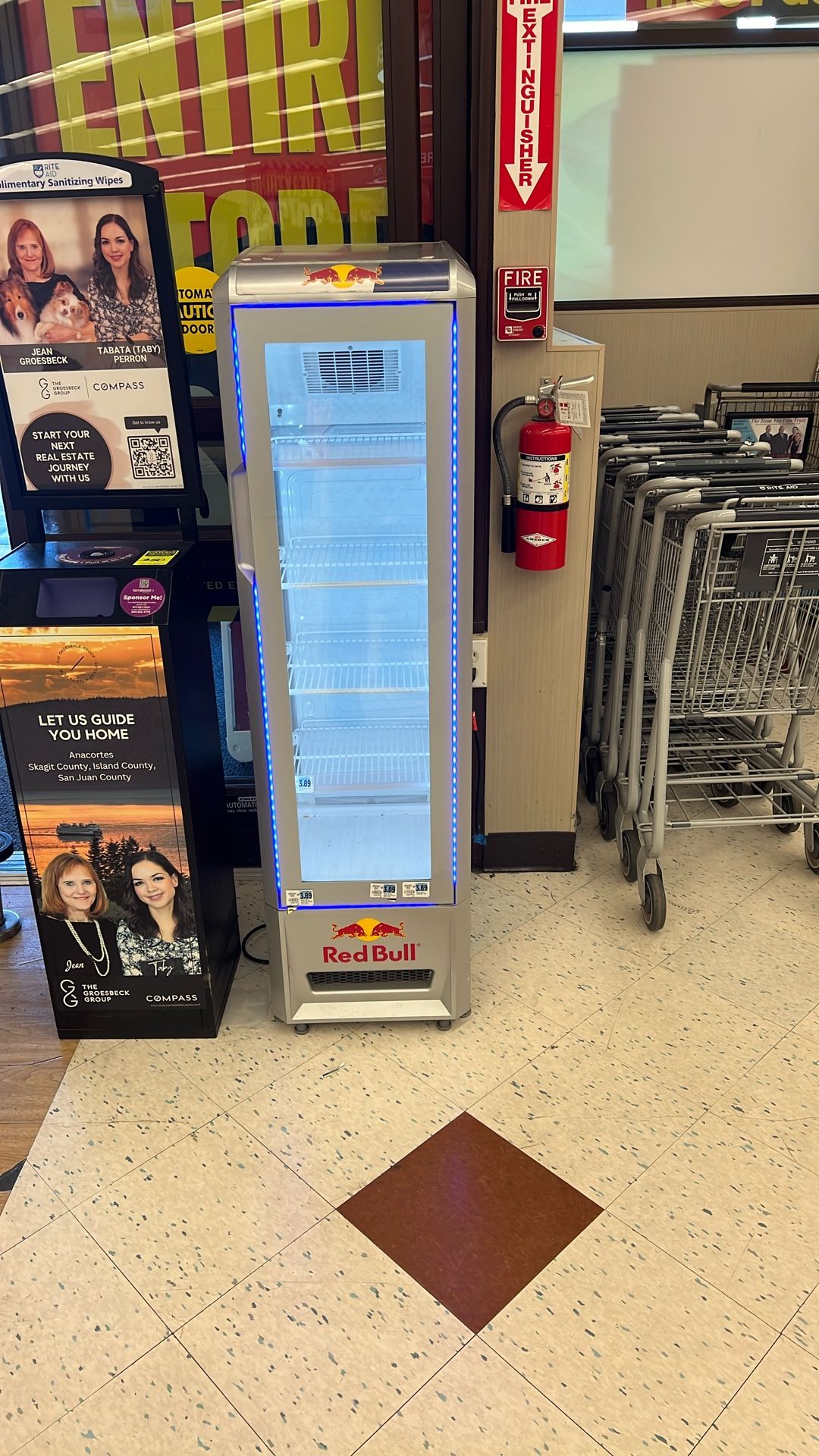 Red Bull Cooler.