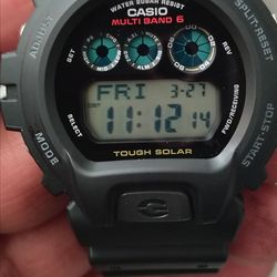 NEW G-S-H-O-C-K GW6900 MULTIBAND 6 ATOMIC TIME KEEPING THOUGH SOLAR 200 METERS DIVING