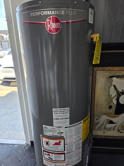New Water Heater Rheem