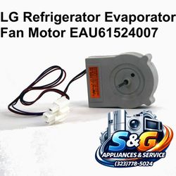 LG Refrigerator Evaporator Fan Motor Assembly