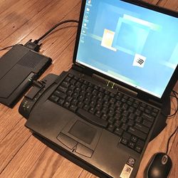 Vintage Combination DELL Latitude CPi + C/Port II Windows Me PC + Several Options